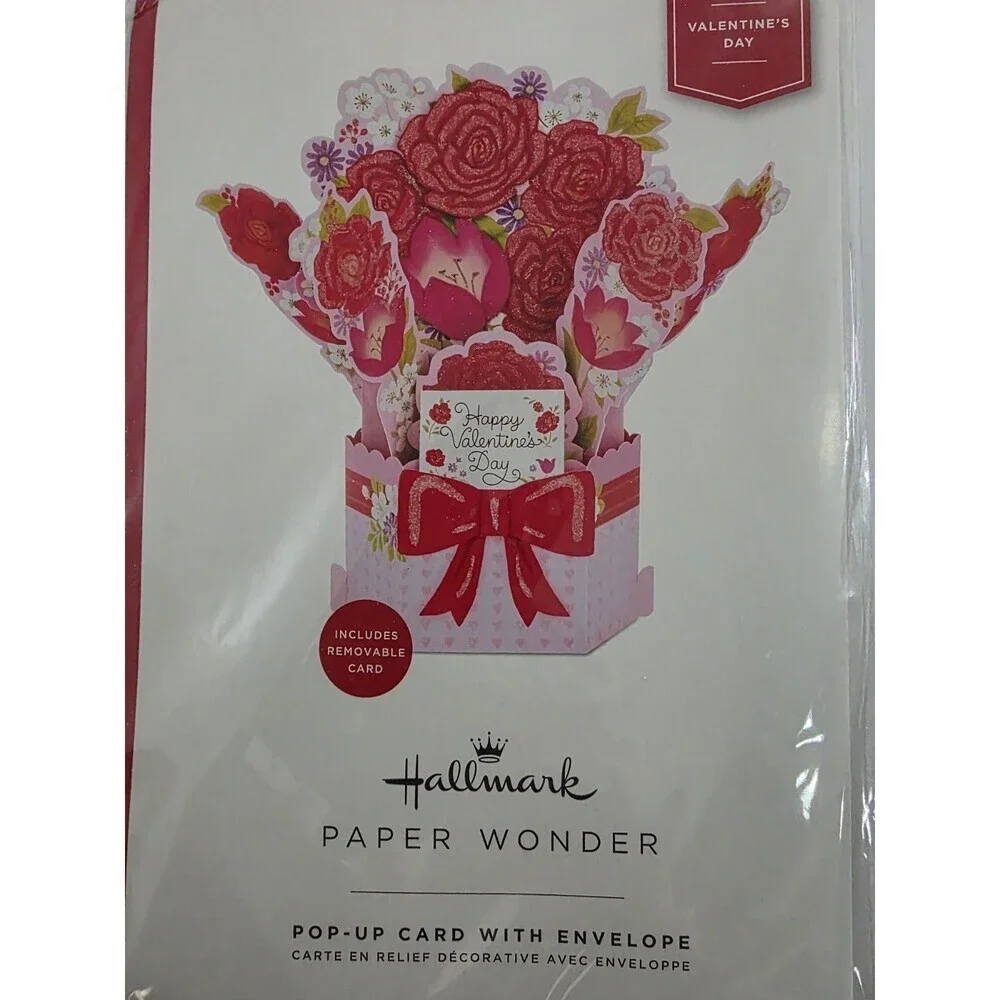 Hallmark Paper Wonder Pop Up Cards Valentine's Lot